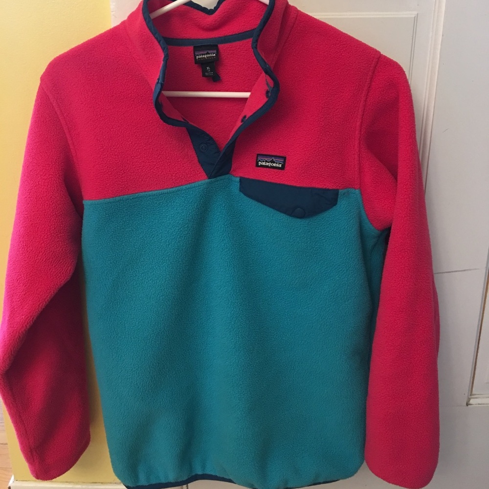 Patagonia Girls' Synchilla® Snap-T® Pullover
